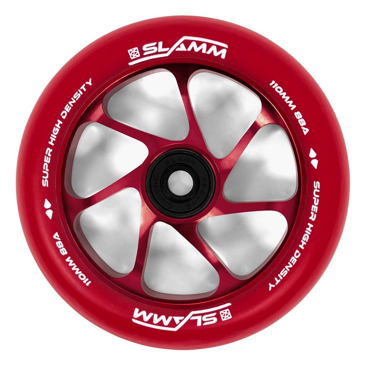 Slamm 110MM Team Wheel Röd/Röd 1 del.