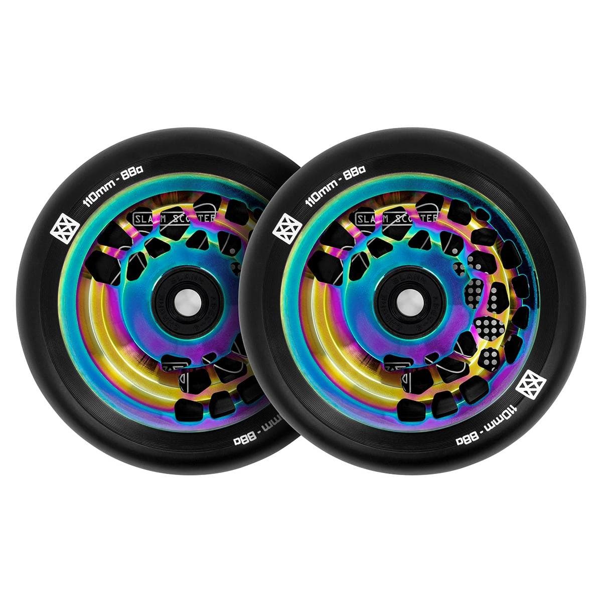 Slamm Neochrome 110MM Split Core Wheel Neochrome 2 st.