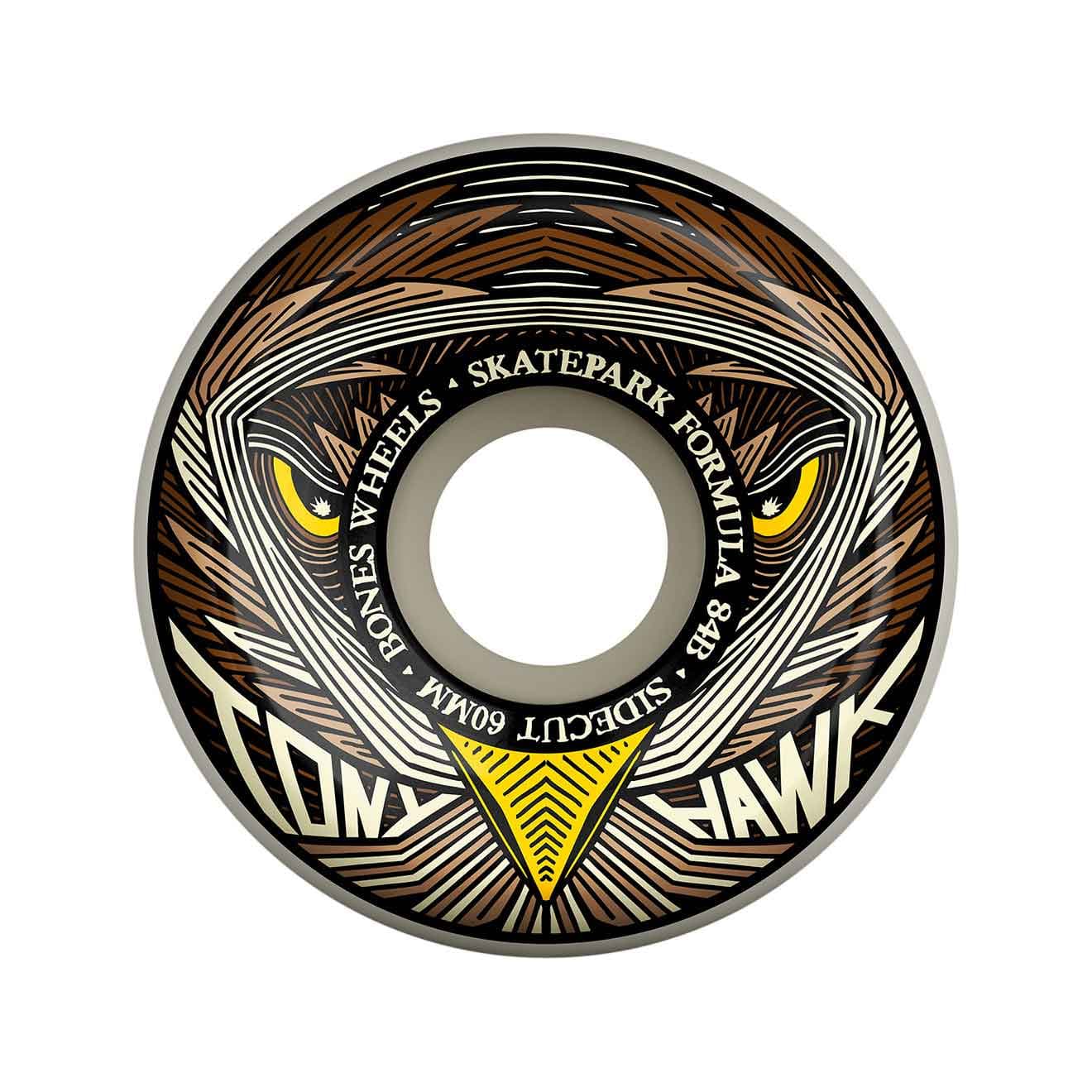 Bones Wheels Pro SPF Hawk Night 60 mm Sidecuts 84B 4 Pak
