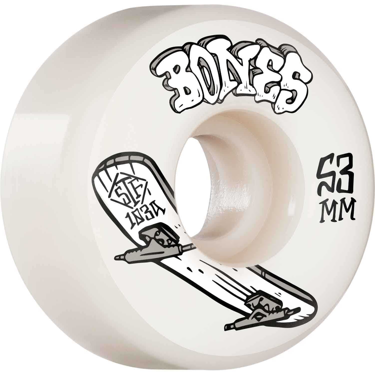 Bones Hjul STF Skateboard Heritage Boneless 53mm