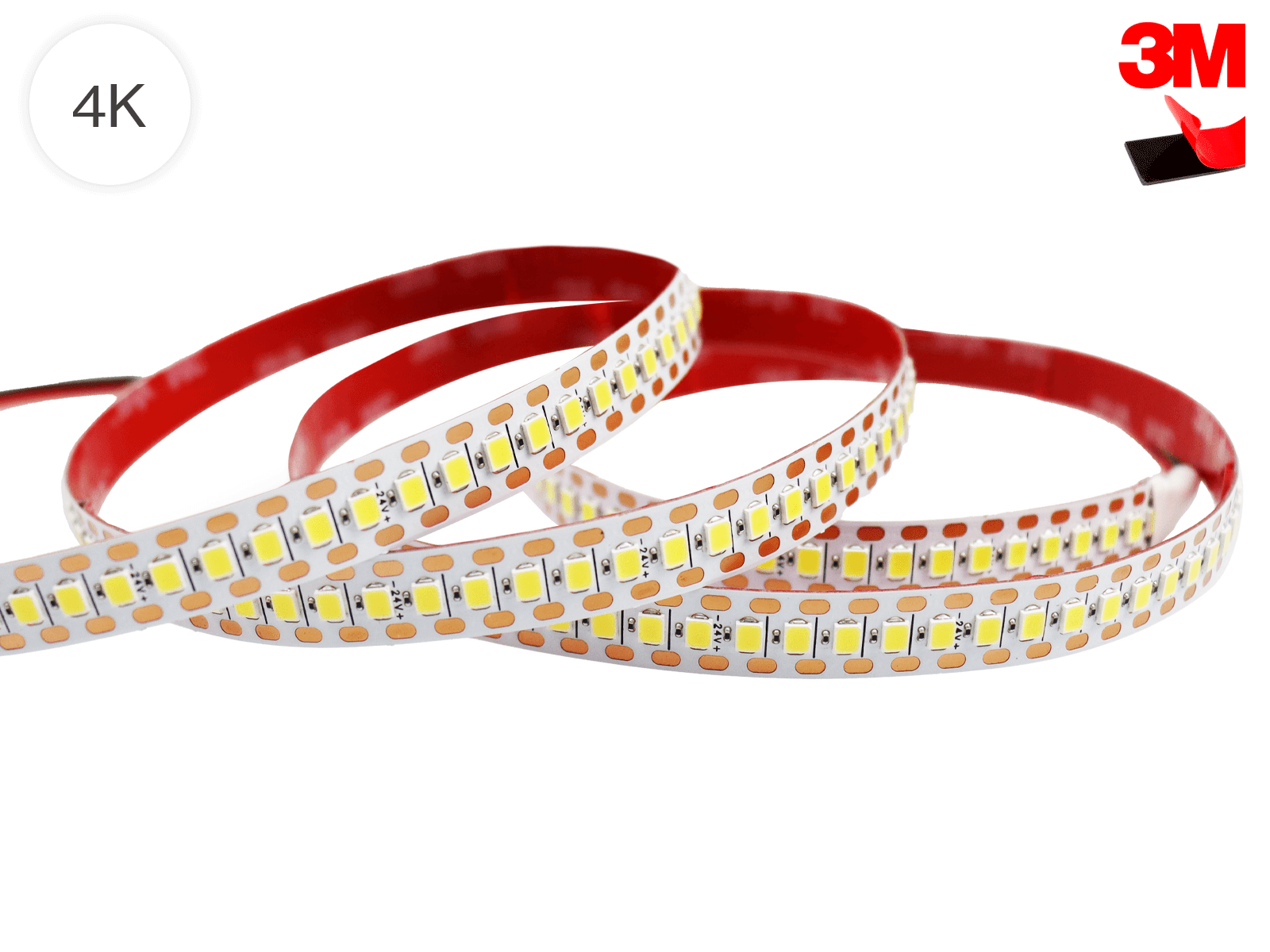 LightMore HIGH LUMEN LED Strip 24V, 4000K, 15W/m, 170LM/W, IP20, Ra95 - 5 Meter