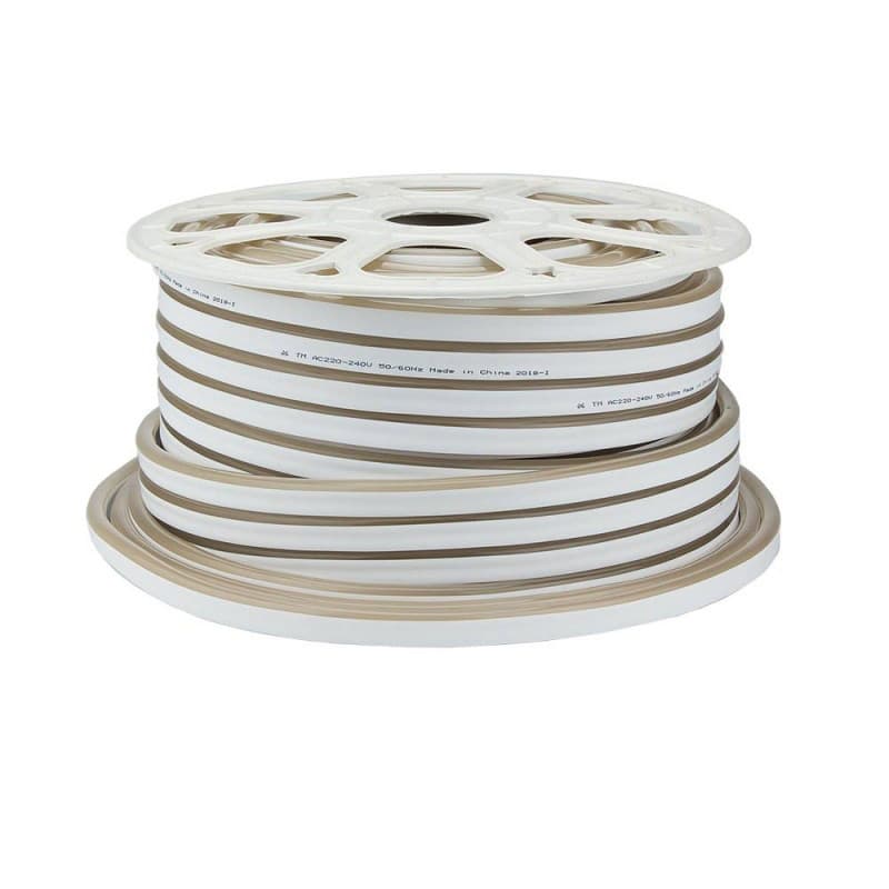 NEON FLEX Strip 16x10mm, 4000K, 8,5W, 230V, IP65, Dæmpbar