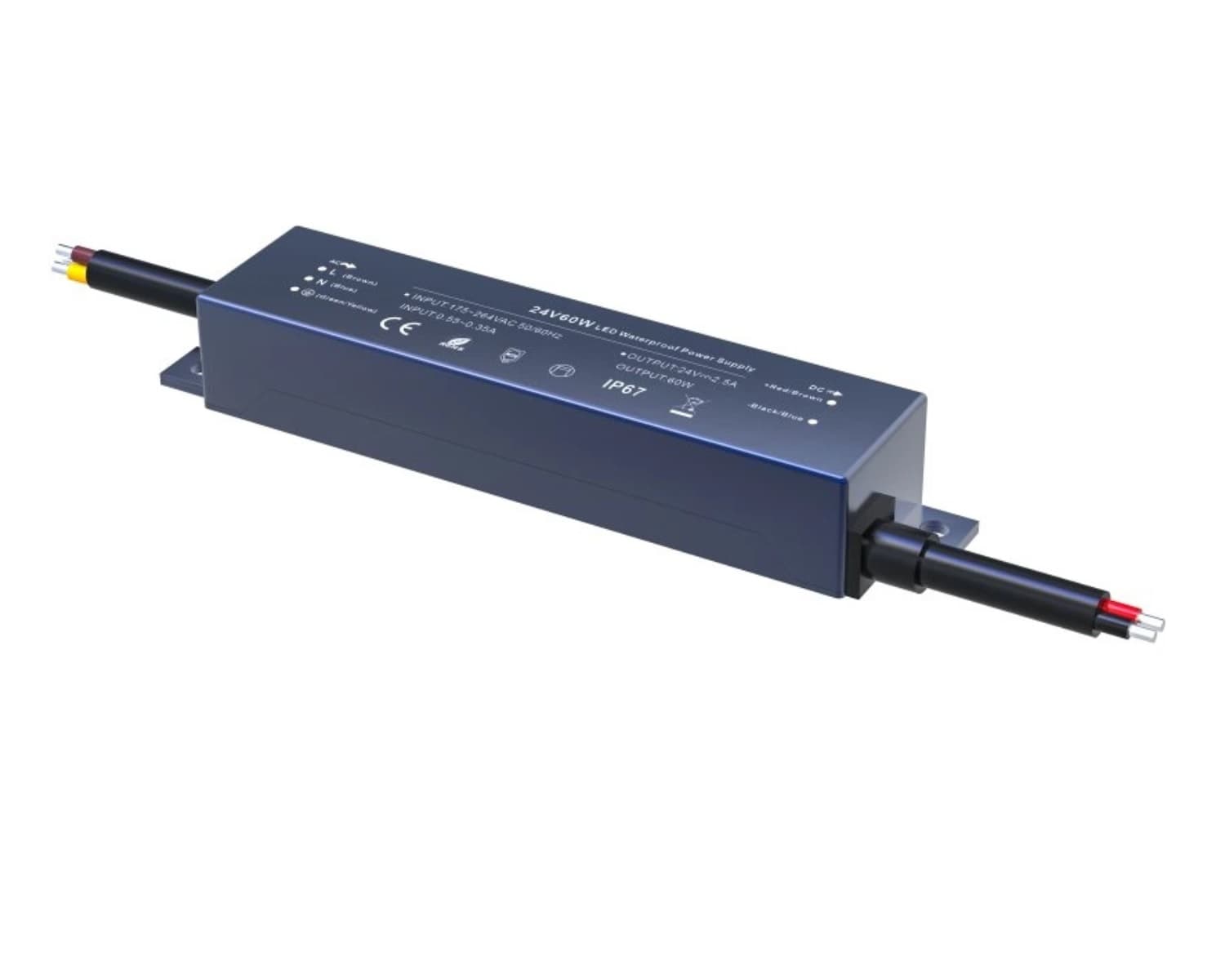 Udendørs Kvalitets LED Driver 230V Til 24V LED, IP67, 30W