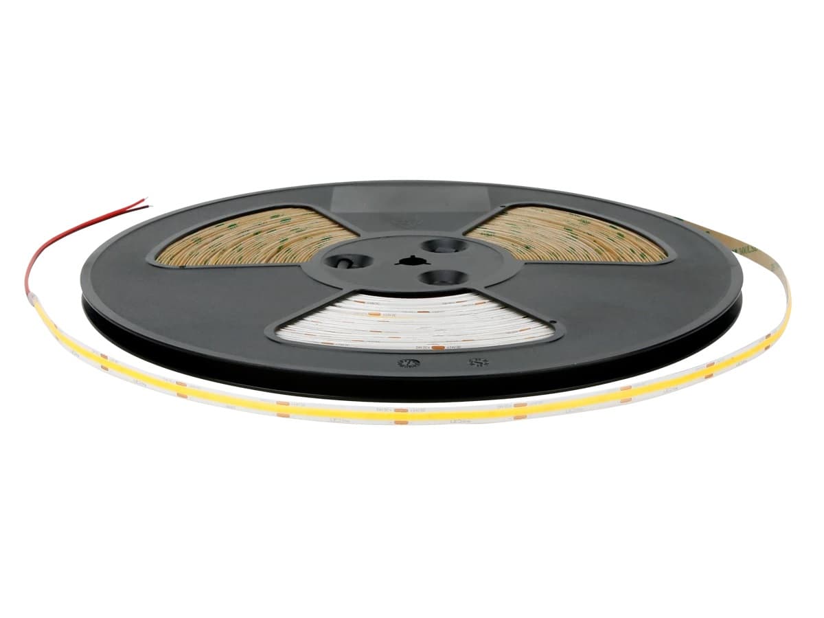 PRIME COB LED Strip i 3000K, 24V, 1W/m, IP20, Ra90 - 5 Meter
