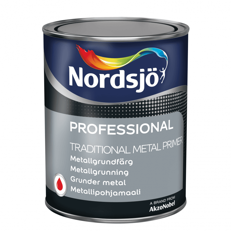 Professional Traditional Metal Primer 1 ltr. Hvid - Grunding træ/metalmaling