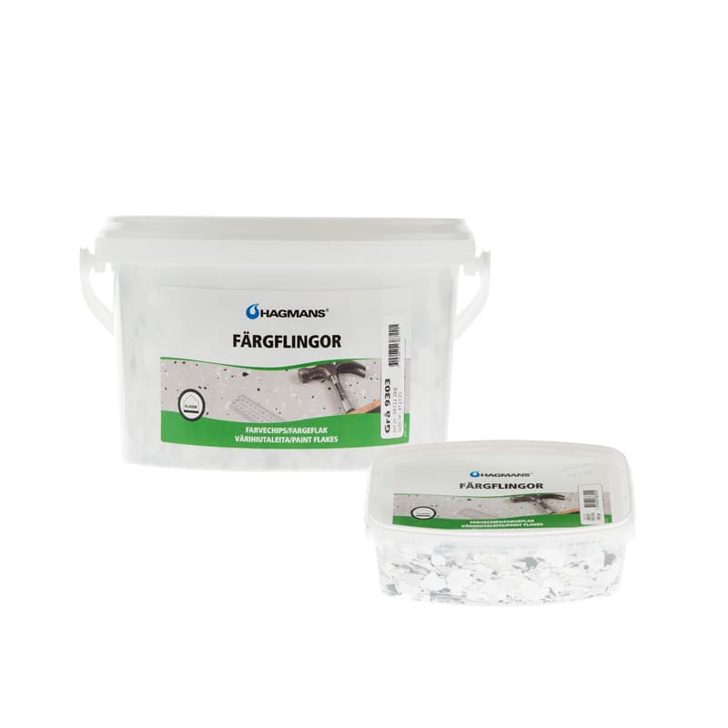 Farvechip 9303 Grå 500 gr - Hagmans Diverse