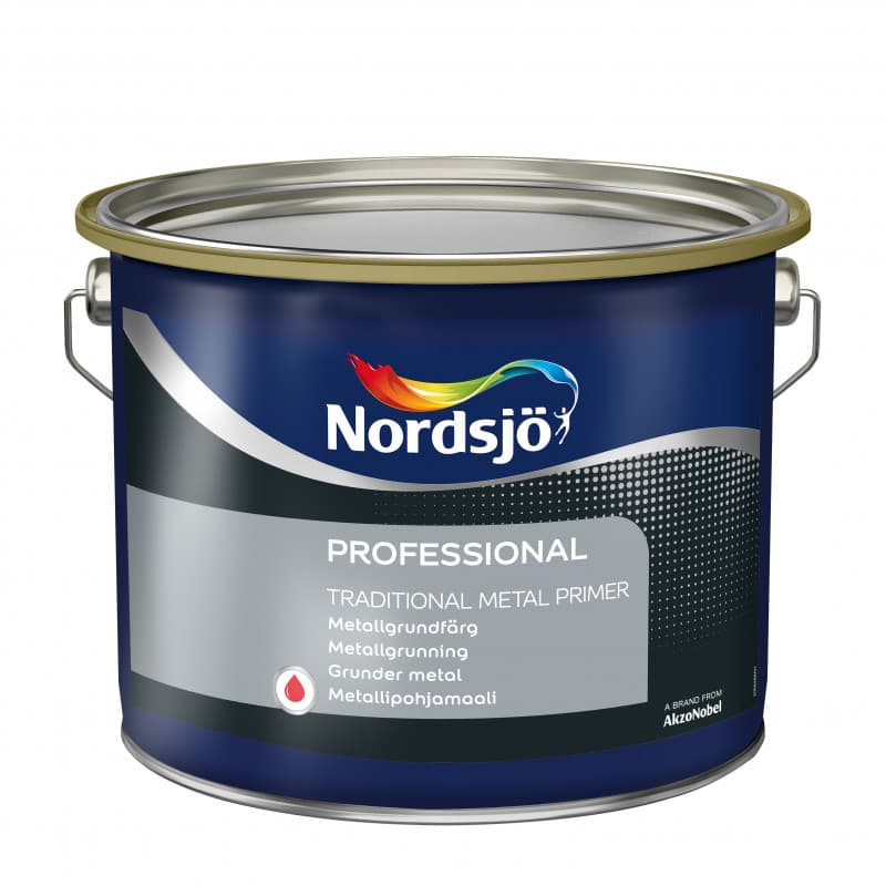 Professional Traditional Metal Primer rød 2,5 ltr. - Udendørsmaling