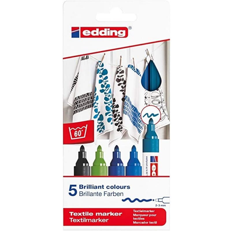 Textile Marker Cool 2-3 mm. - Tekstilfarve