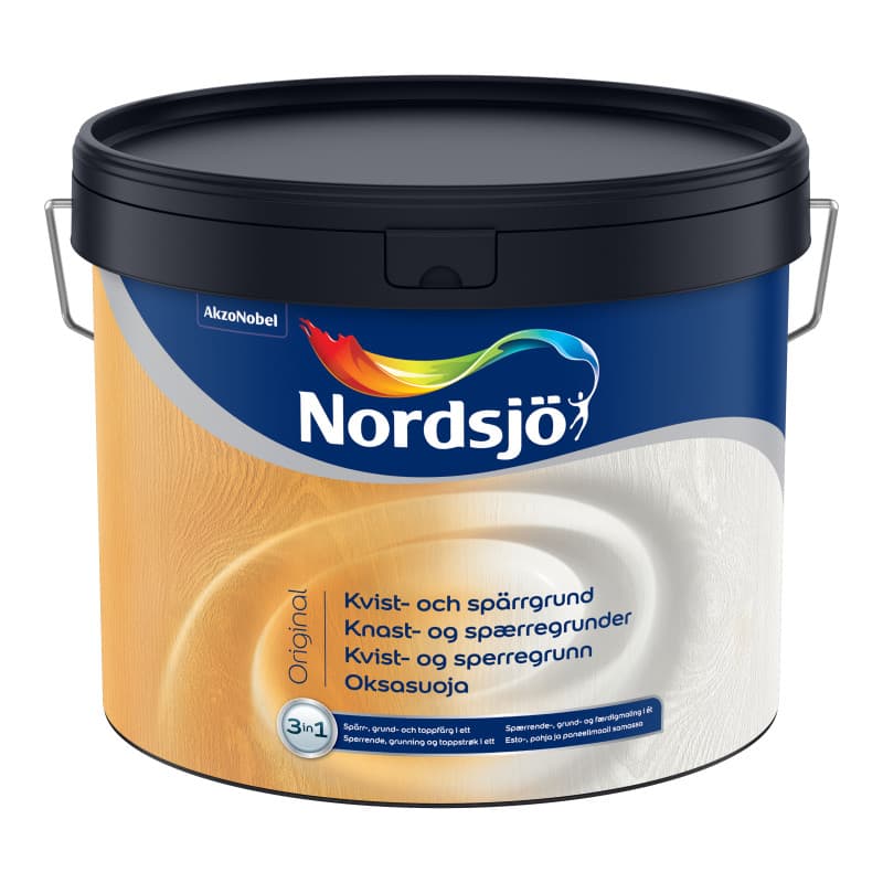 Nordsjø Knast og Spærregrund 5 ltr. - Indendørsmaling