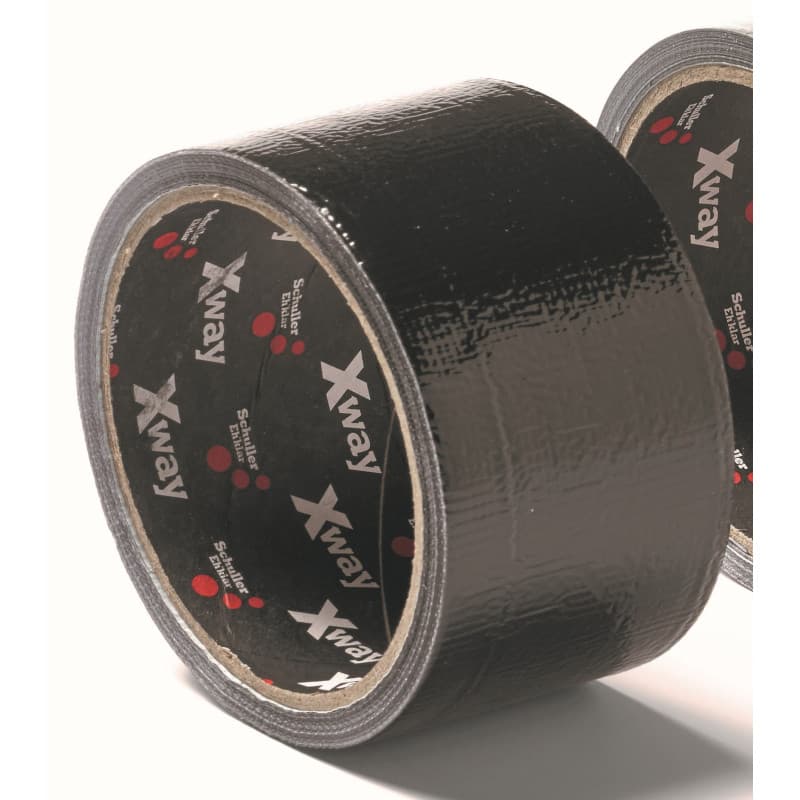 Gaffa Tape 48 mm. x 10 m. sort - Afdækning