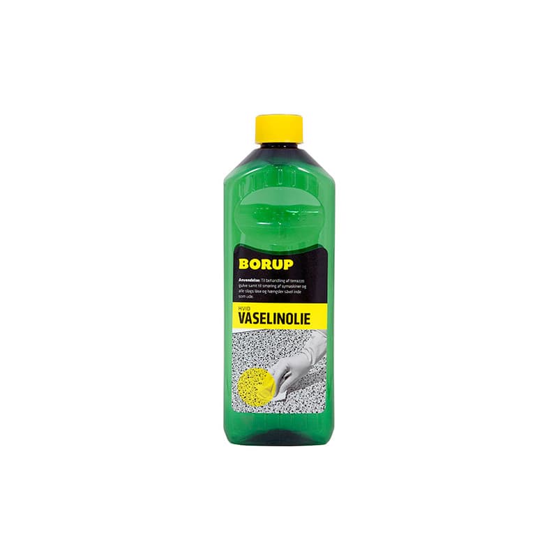 Borup Vaselinolie Hvid 500 ml - Borup Flaskevarer