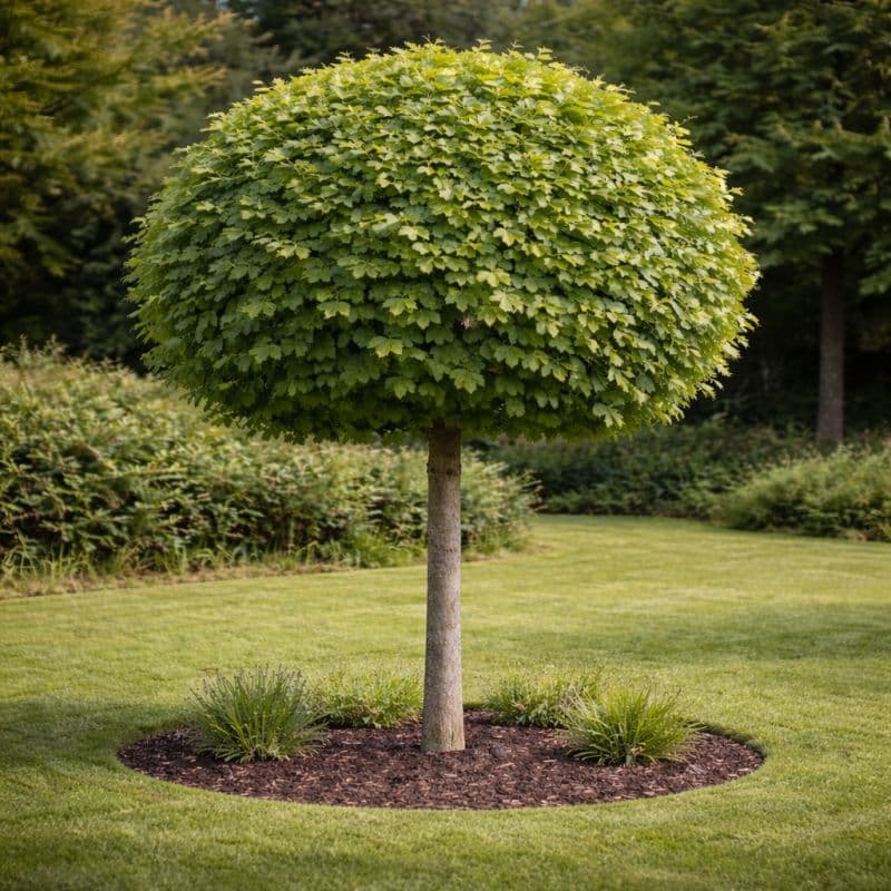 Kugle Navr - Acer campestre Anny´s Globe Toppodet 180 cm stamme