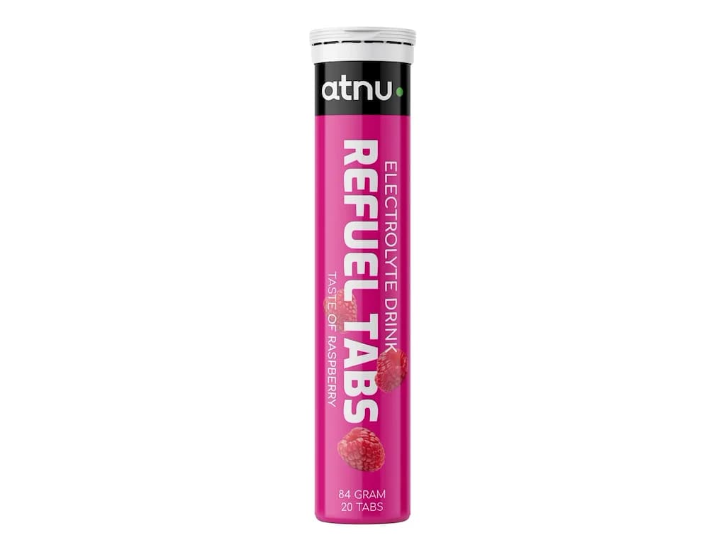 Atnu Refuel Elektrolyttabs - Hindb�r - 20 tabs
