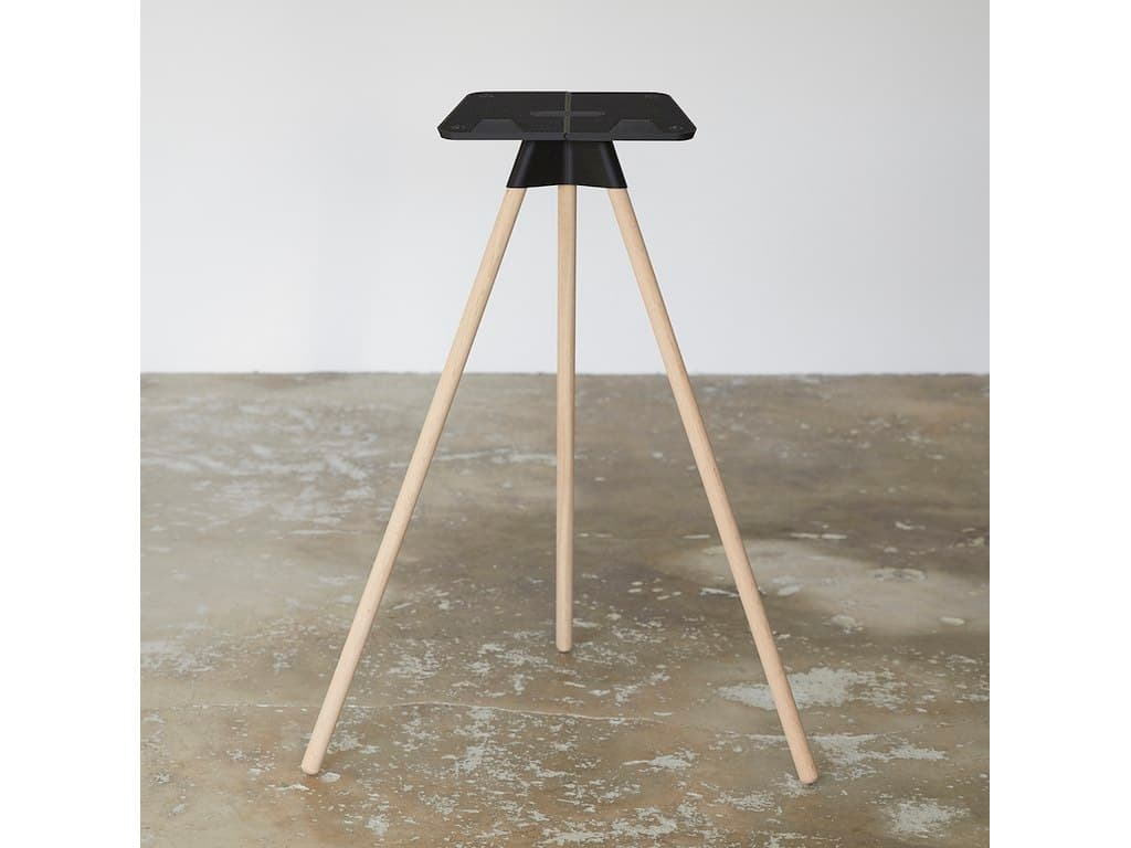 Tons Computer Stand - Med Holder Til Smartphone - Naturlig Eg