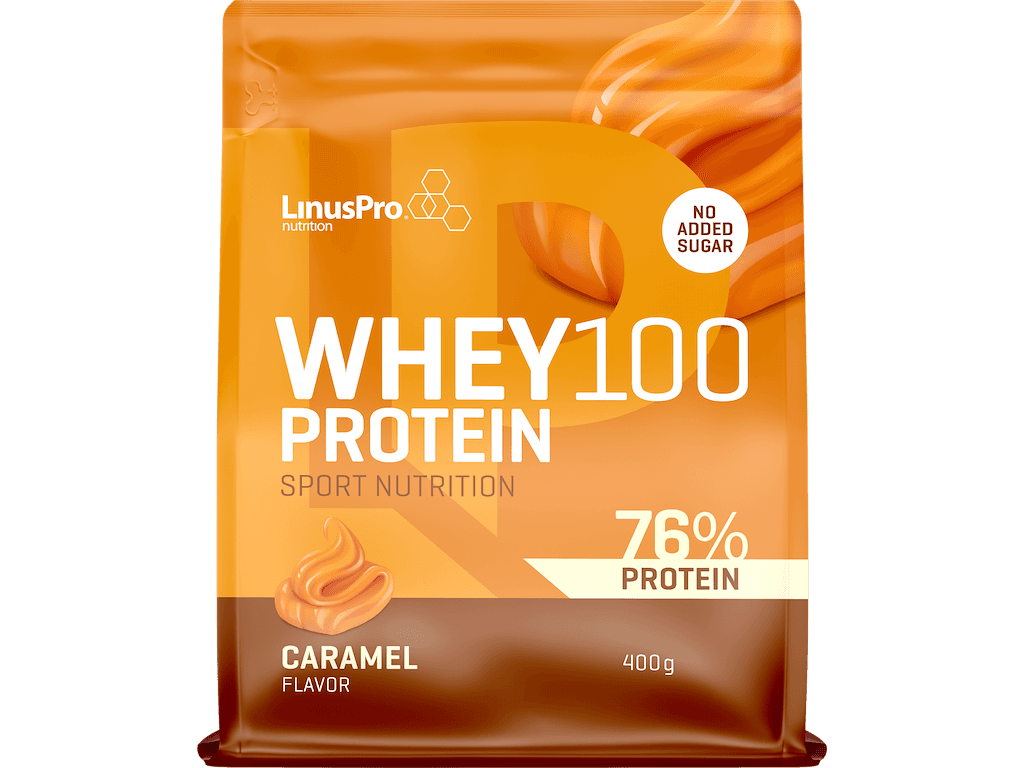 LinusPro Whey100 - Karamel - 400g