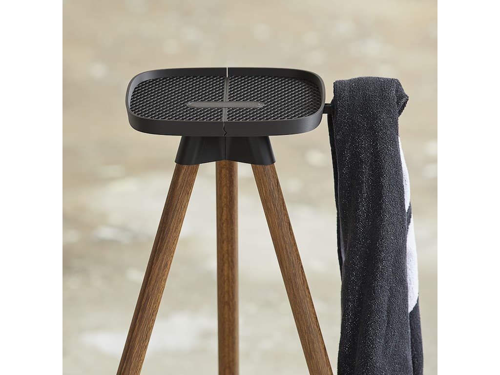 Tons Tray - Bord Med H�ndkl�deholder - Smoked Oak