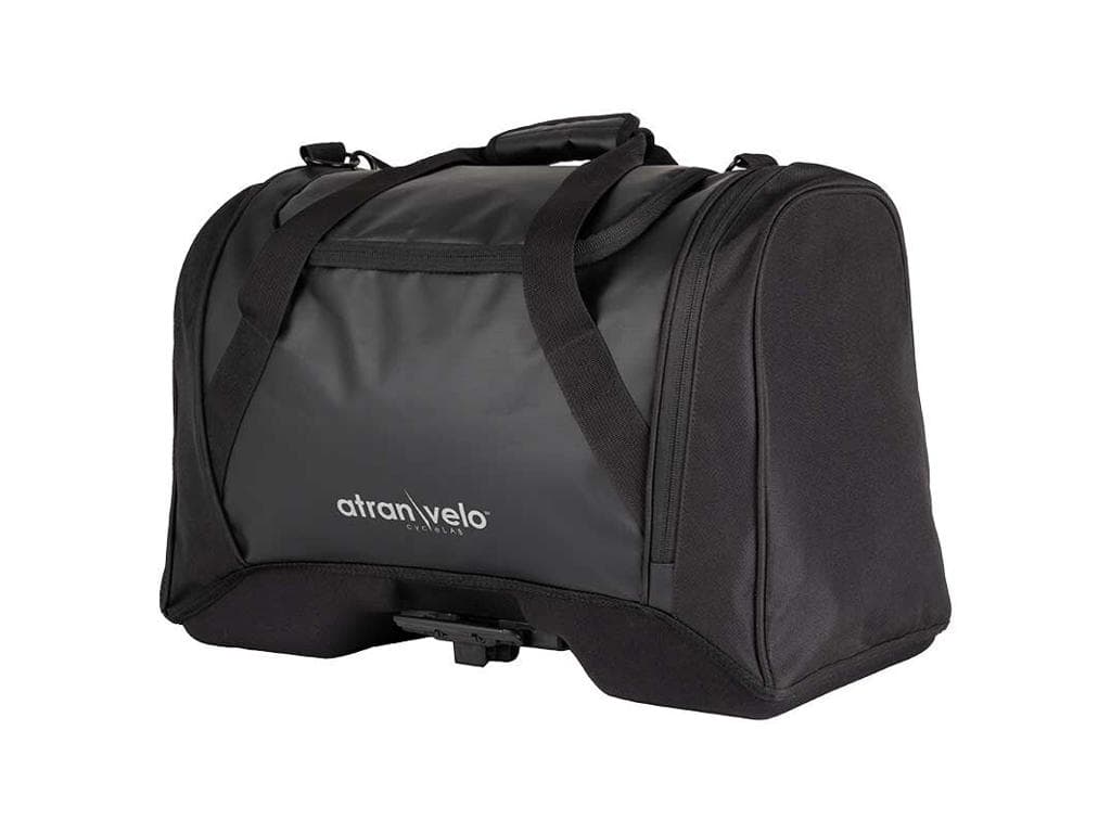 Atran Velo Pulse - Duffle Bag med AVS beslag - 36L - Sort