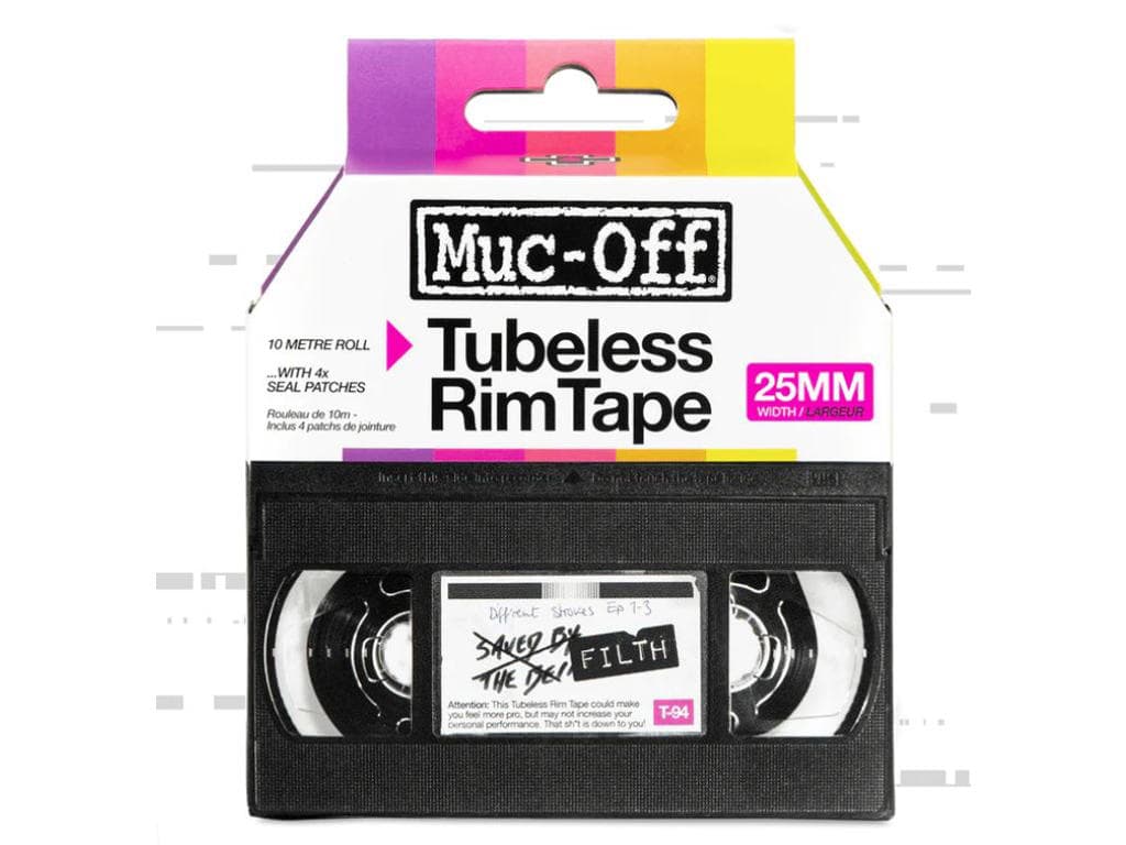 Muc-Off Rim Tape - f�lg tape - 25 mm x 10 meter - Til Tubeless