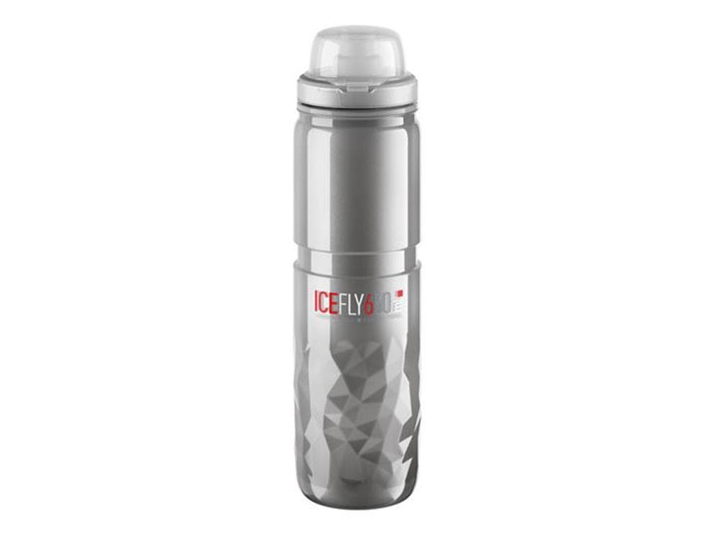 Elite Ice Fly - Drikkedunk - 650ml - 100% Biologisk nedbrydelig - Gr� med r�d logo