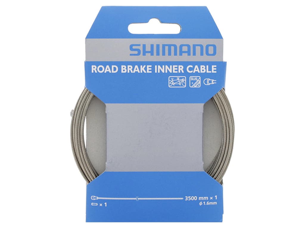 Shimano - Bremsewire i rustfri - 1,6 x 3500mm - Road
