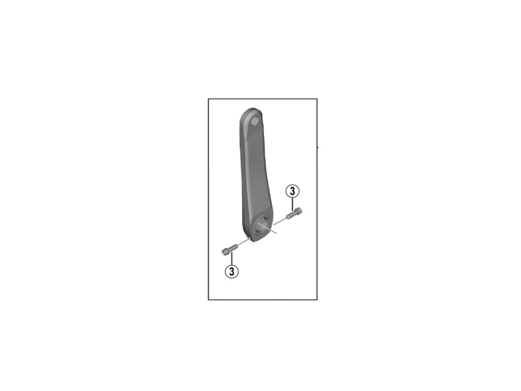 Shimano Ultegra - Skrue til venstre pedalarm - M6 x 19mm - FC-R8000