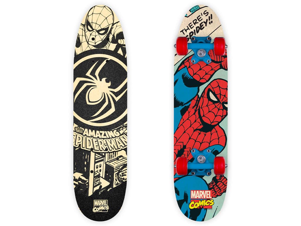Seven - Spiderman - Skateboard - Sort/r�d