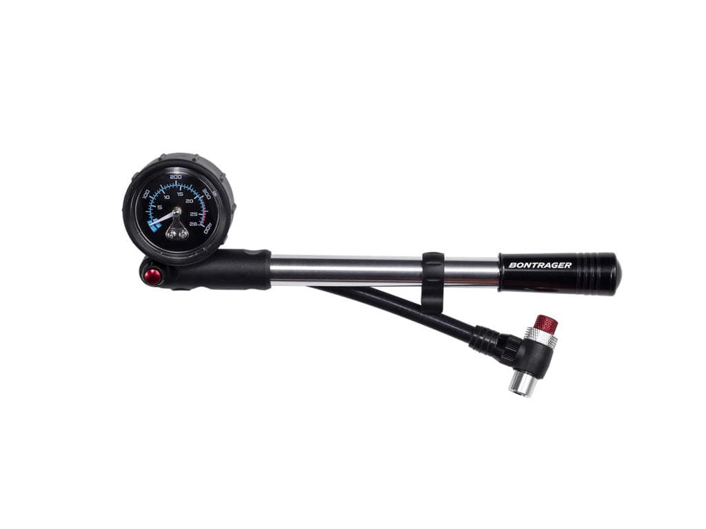Bontrager DLX - Gaffelpumpe - Sort/S�lv