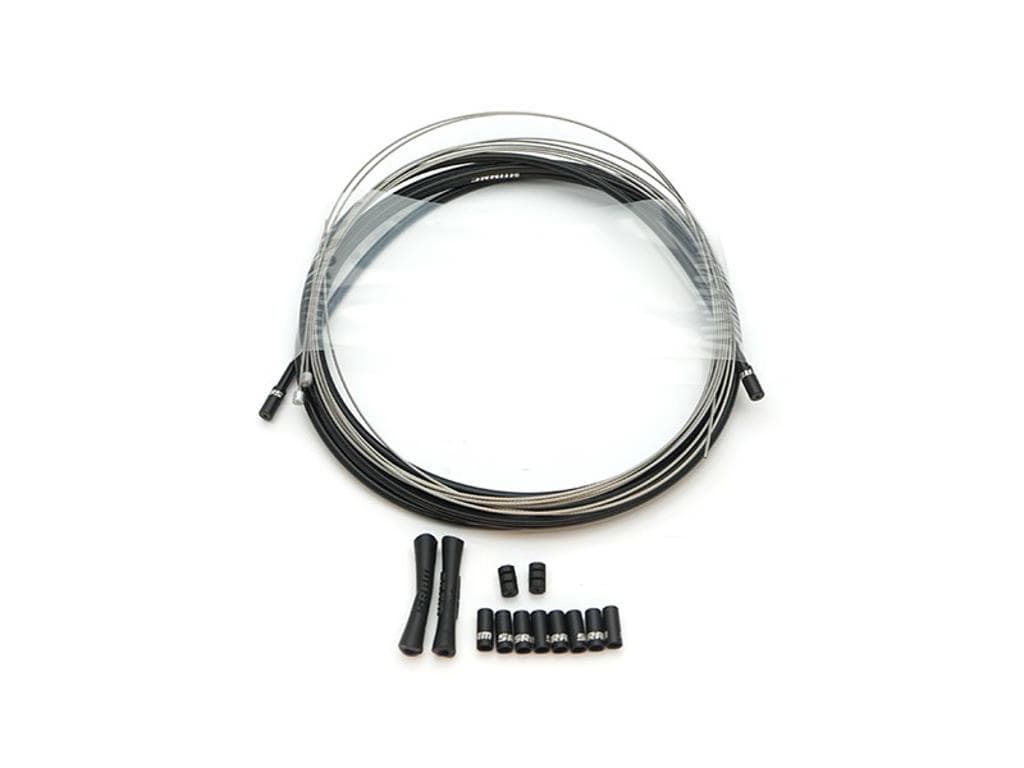 Sram - Gearkabel s�t - 2 stk - Road/MTB - Rustfri wire/sort kabel