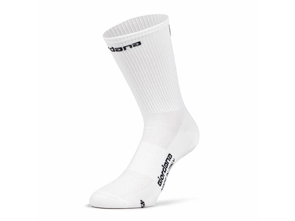 Giordana FRC Tall Cykelstr�mper - Hvid - Str. 37-40