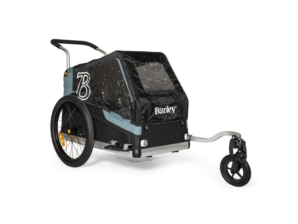 Burley Rain Cover - Regnslag Til Bark Ranger Trailer - Sort