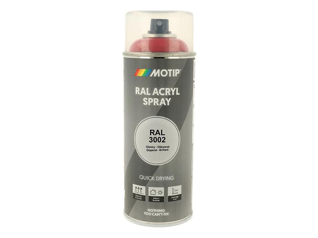 Motip - Ral 3002 - Lak - High gloss carmine red