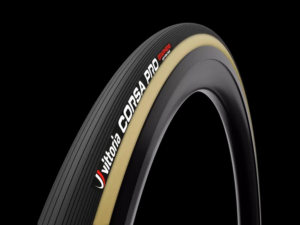 Vittoria Corsa Pro 2G - Road tubular - 28"-28 (28-28) - Sort/Brun