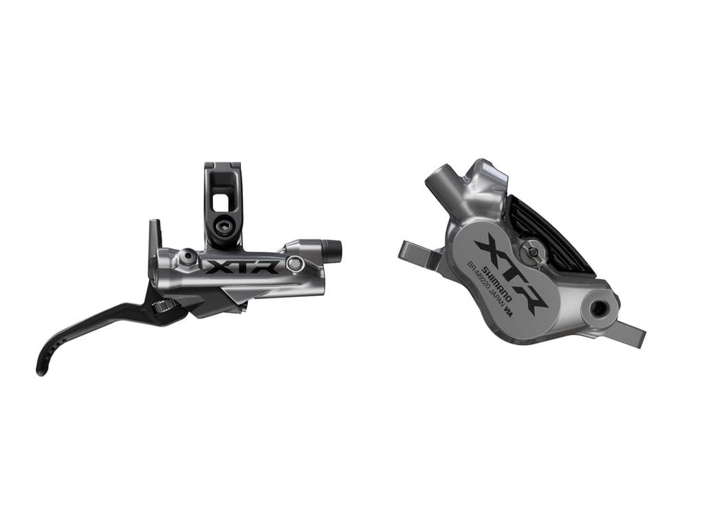 Shimano XTR M9220 - Hydraulisk Skivebremses�t - 4 stempler - Bag/h�jre - resin