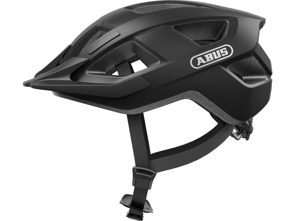 Abus Aduro 3.0 LED - Cykelhjelm - Str. 54-58 cm - Mat Sort