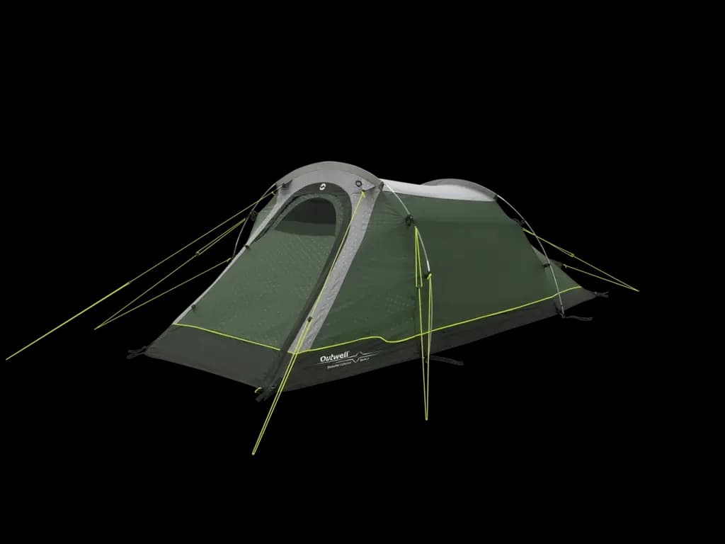 Outwell Earth 2 - Telt - 2 personers - Gr�n/gr�