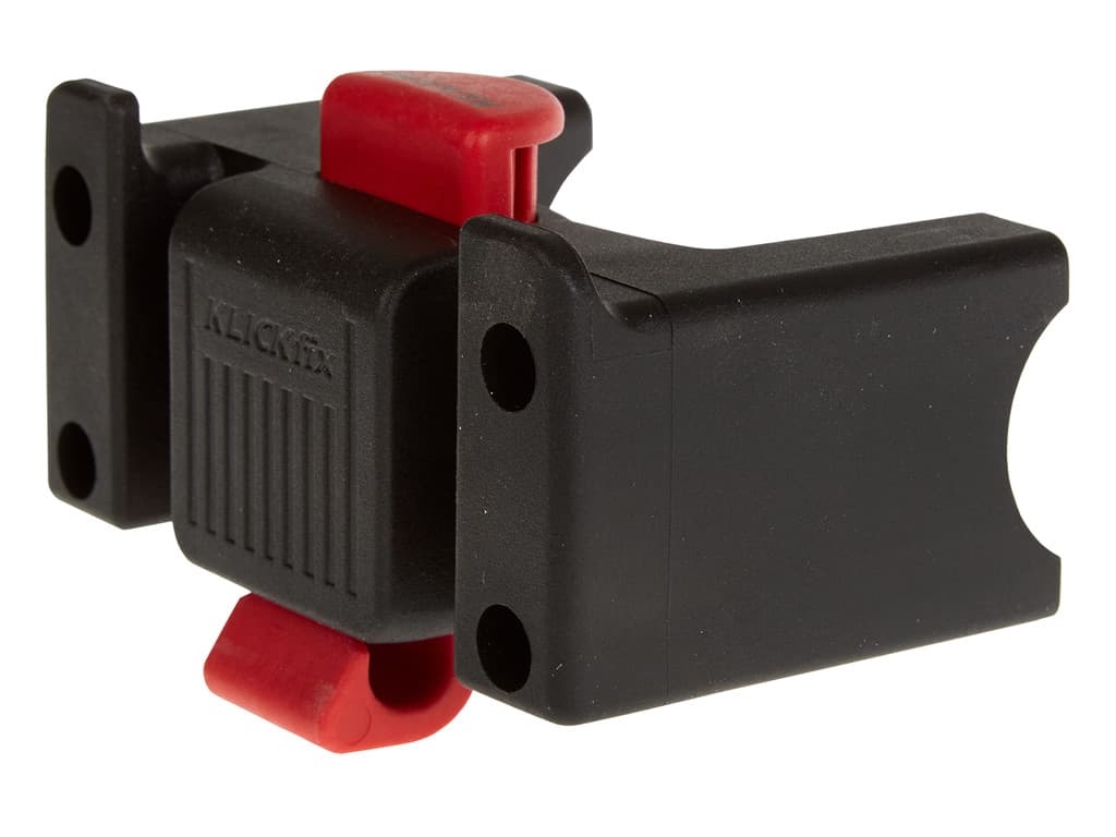 KLICKfix styradapter til kurv og tasker - Passer til styr p� 22 - 31,8mm i diameter