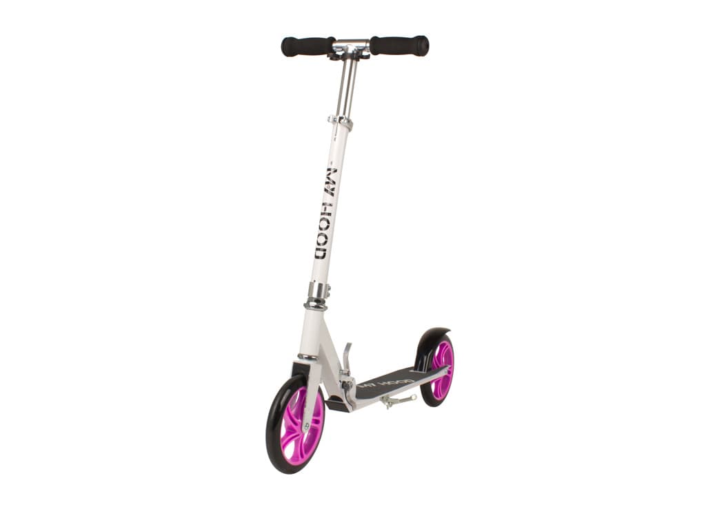 My Hood 200 - L�behjul til b�rn og voksne - Hvid/Pink
