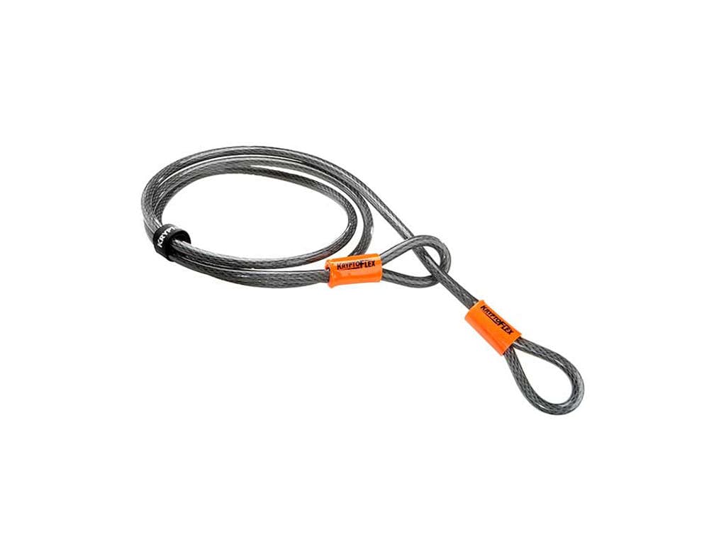 Kryptonite Looped - Kryptoflex 710 -Wire med l�kker 10mmx213cm - Til kombination med l�se