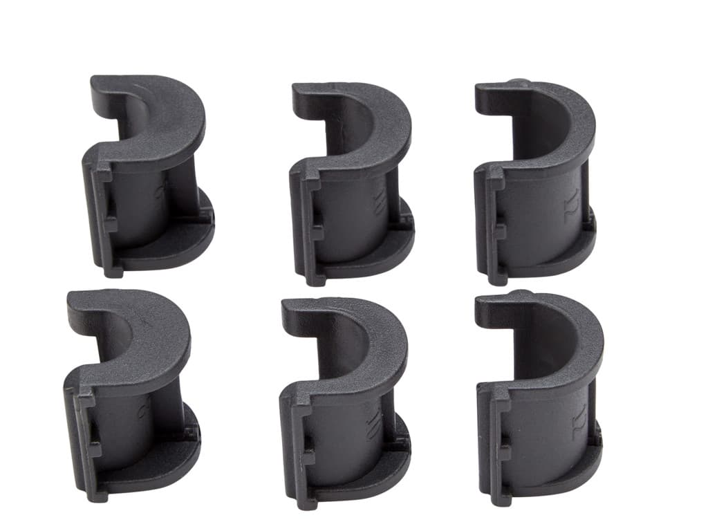 Ortlieb indsatser til de �verste kroge p� QL2.1 beslag.