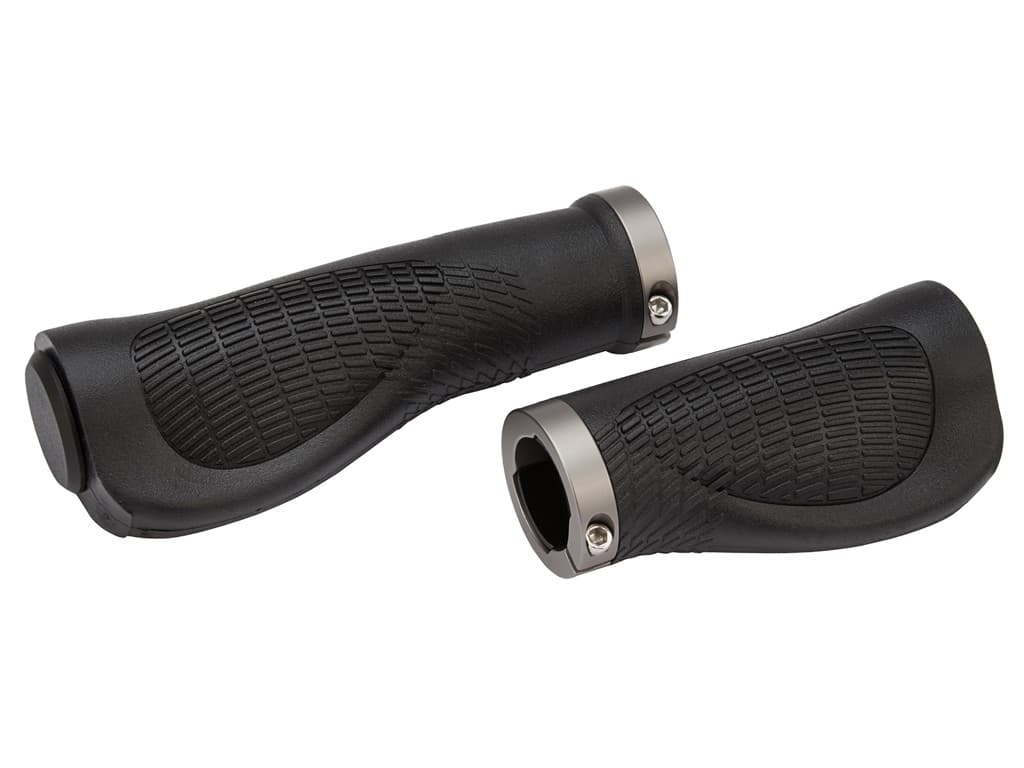 Bike Attitude H�ndtag - Ergonomiske - Sort - 90/125 mm med gel - inkl. skrue