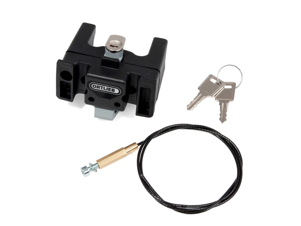 Ortlieb beslag til styrtasker og kurve - Med l�s