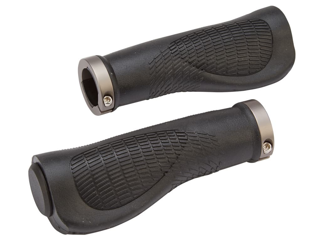 Bike Attitude H�ndtag - Ergonomiske - Sort - 125 mm med gel - inkl. skrue
