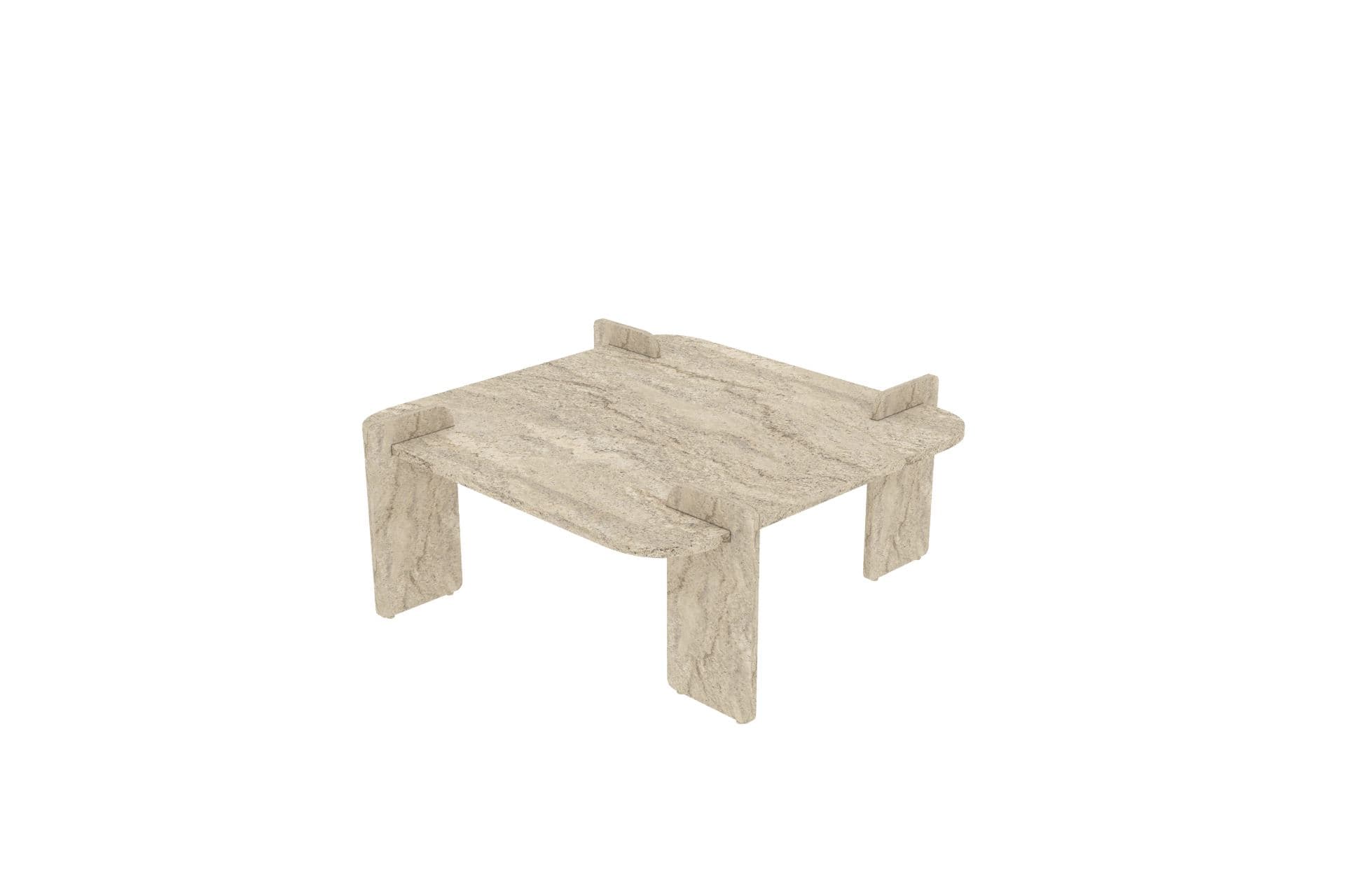 NORDVÄRK Woog - Travertin soffbord
