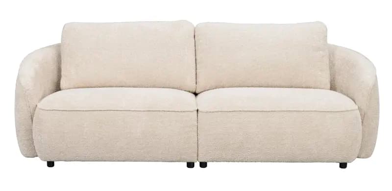 ROWICO Norris 3 pers. soffa - ljust beige tyg