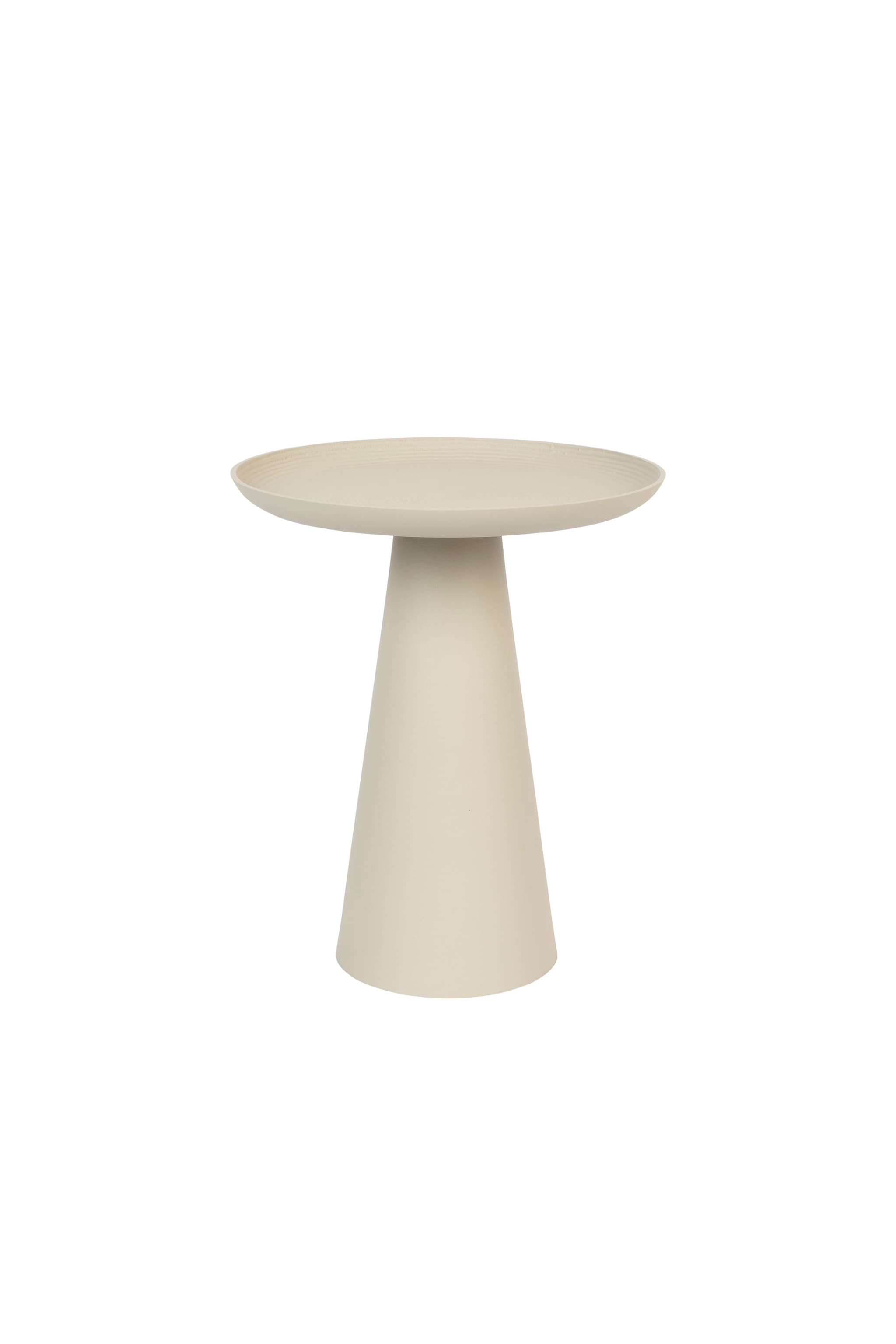 WHITE LABEL LIVING Sidobordsringar Medium Ivory