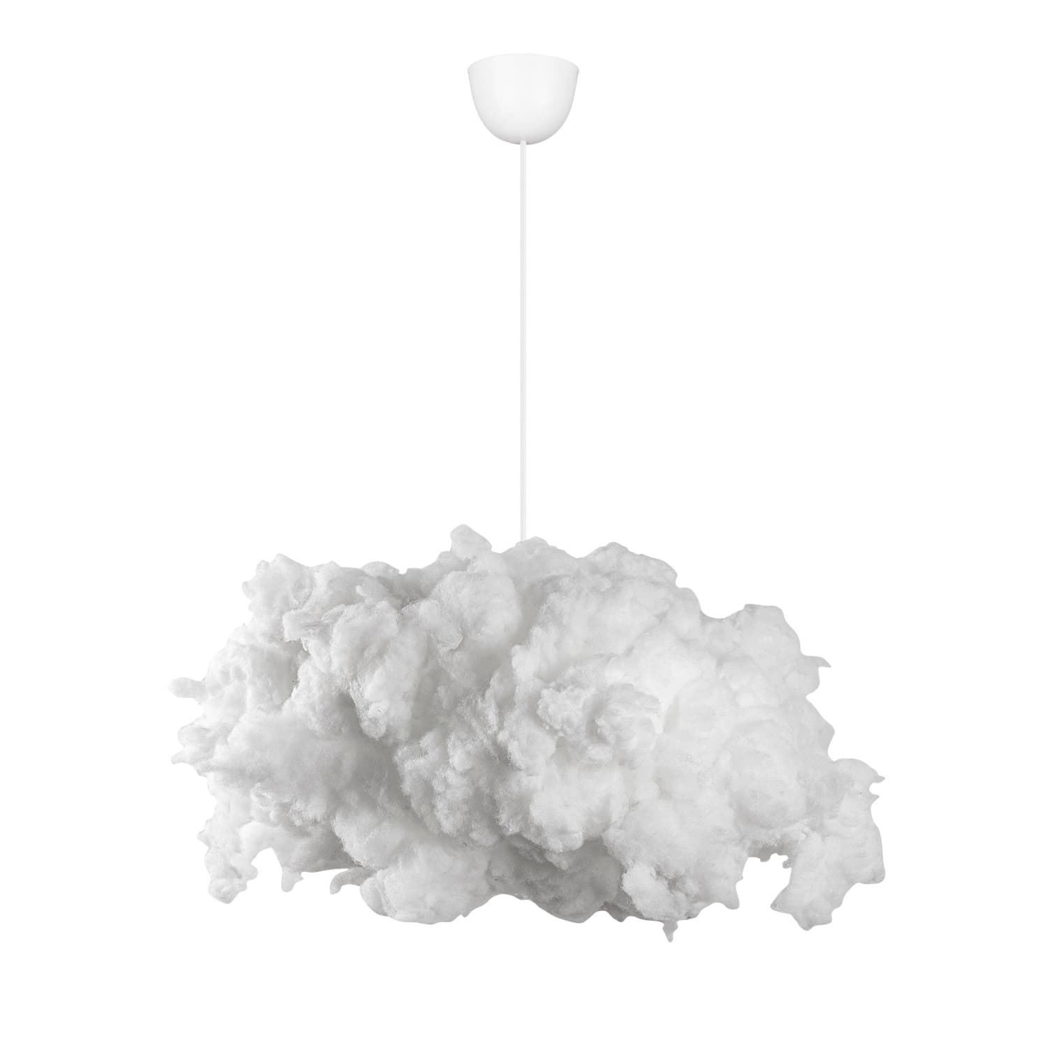 LUMI Serenity taklampa - vit bomull