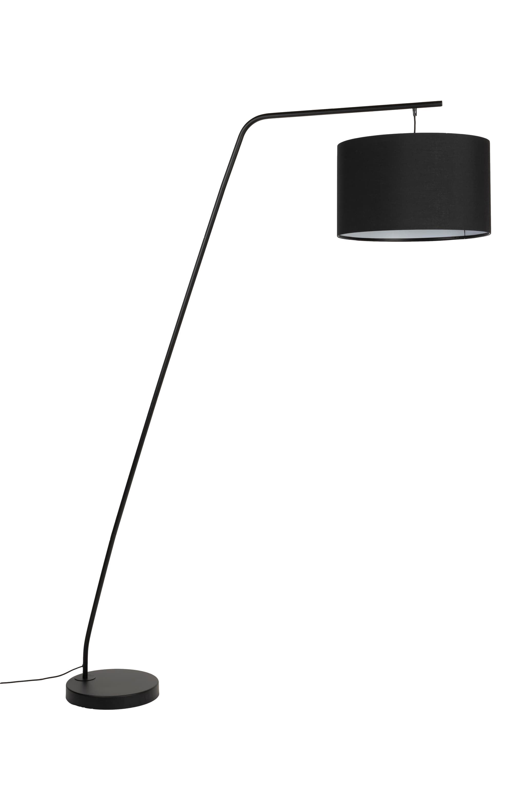 WHITE LABEL LIVING Martine Golvlampa Svart