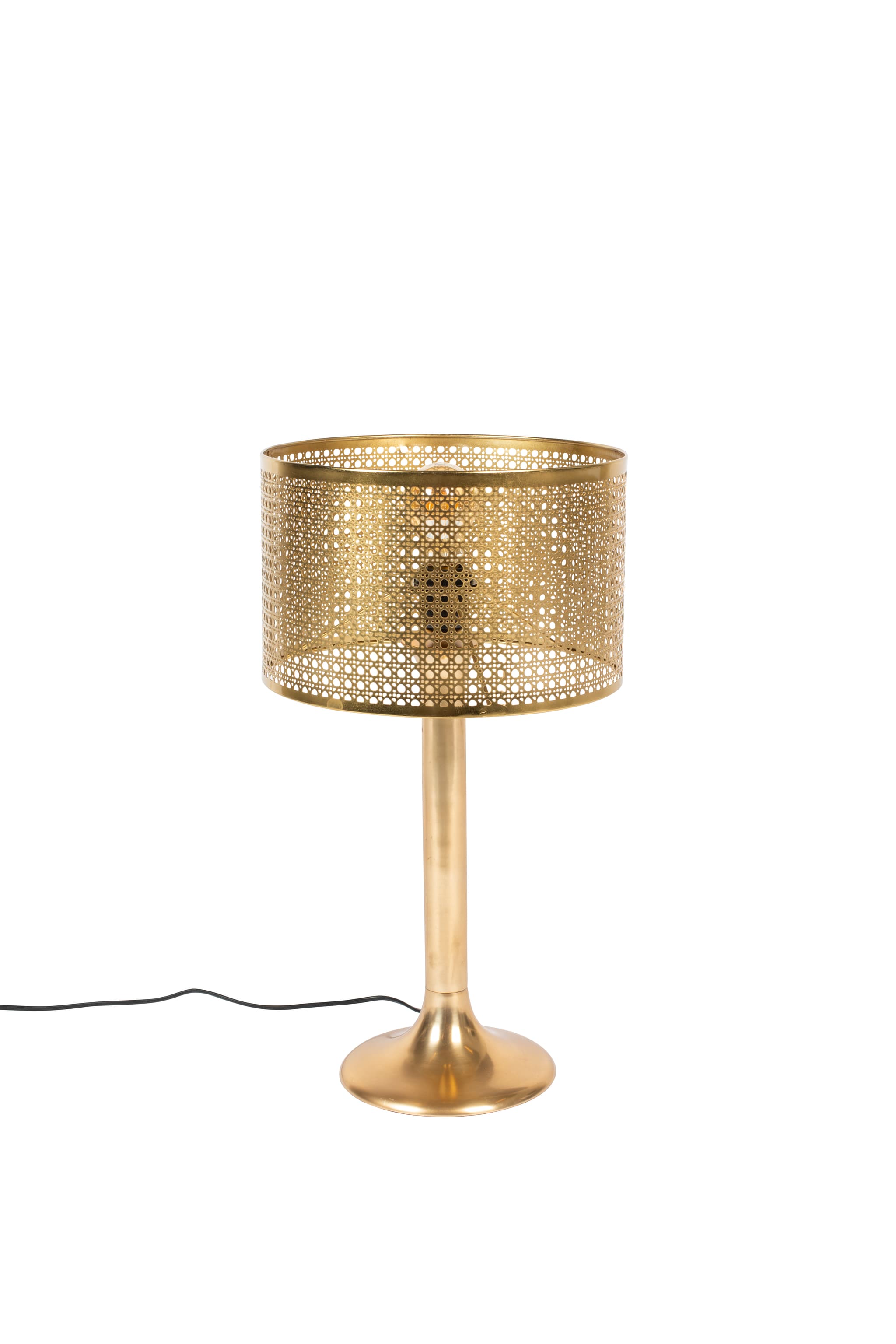 DUTCHBONE Barun bordslampa - guld aluminium