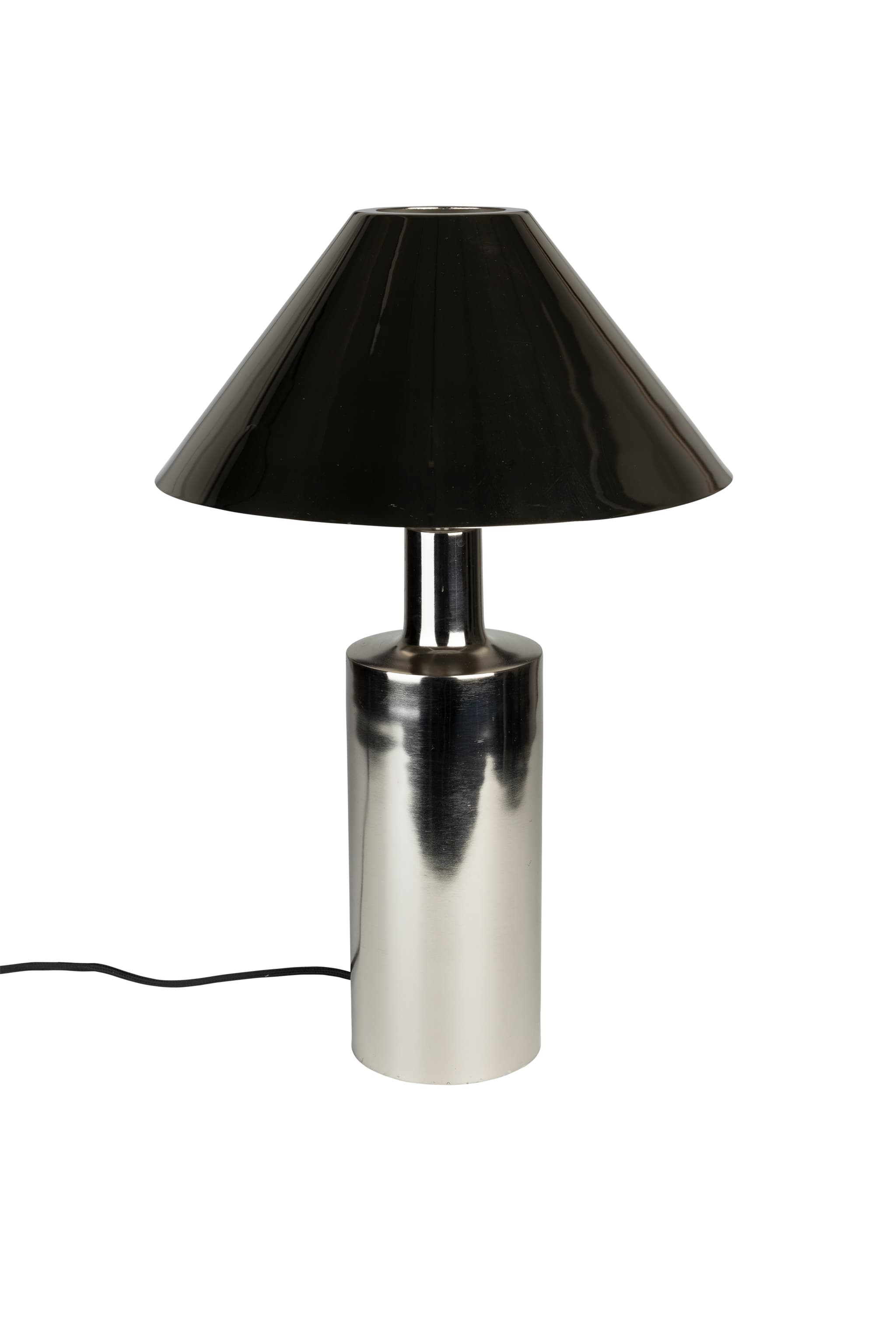 ZUIVER Wonders bordslampa - glänsande silverjärn