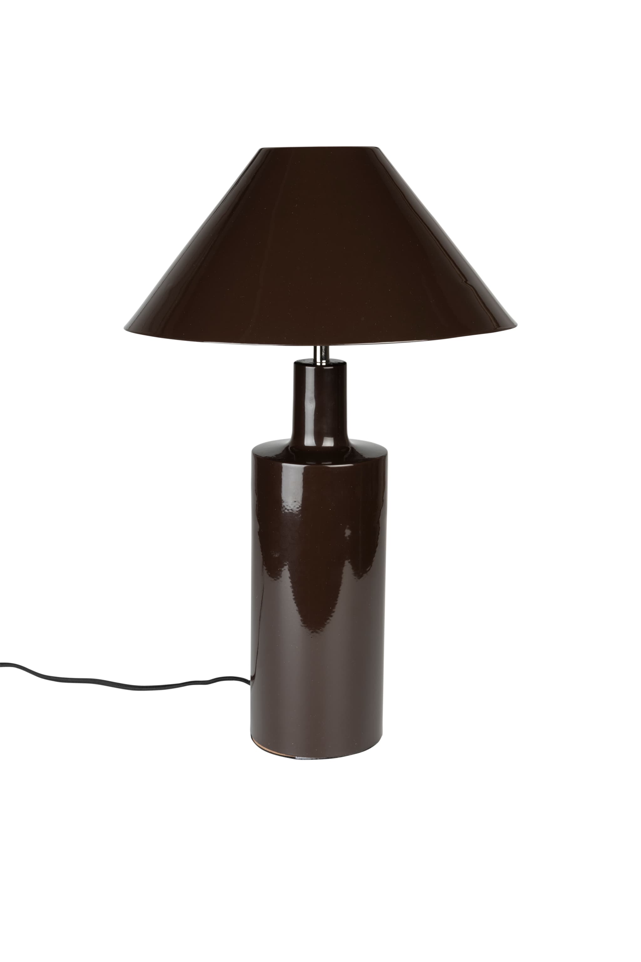 ZUIVER Wonders bordslampa - glänsande brunt järn